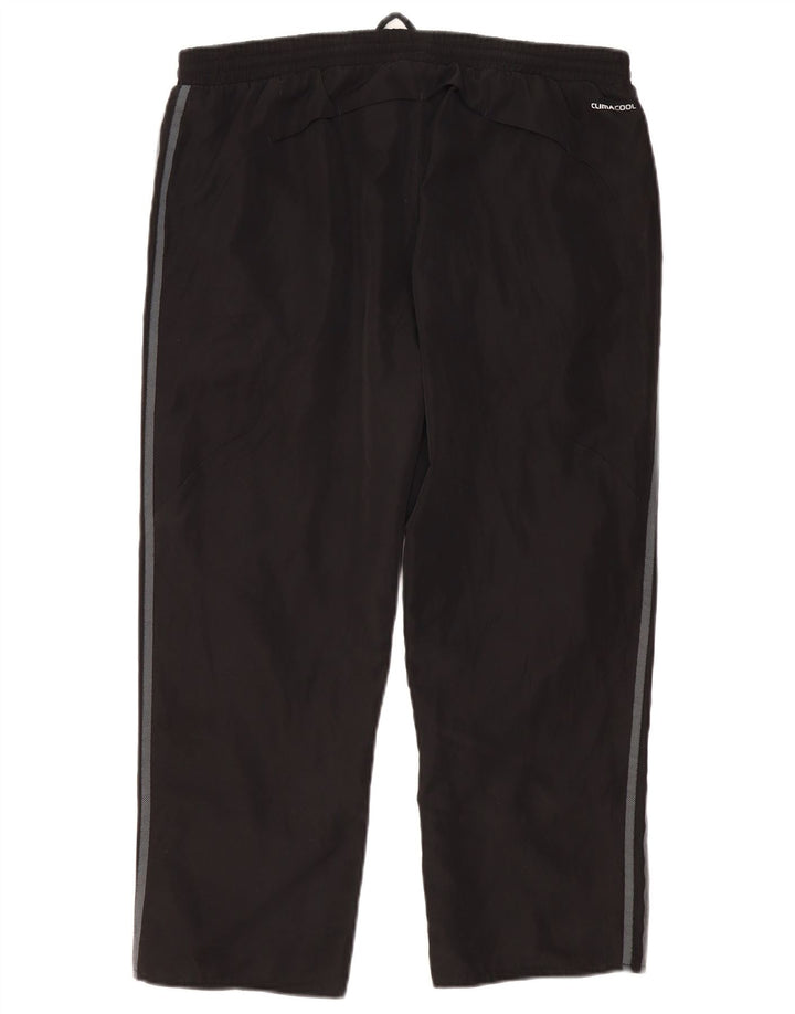 Pantaloni da tuta Adidas Climacool Crop da donna UK 16 Large neri