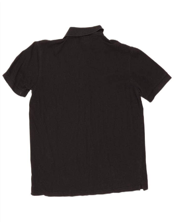 Polo da uomo Hugo Boss in cotone nero medio