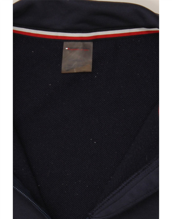 TOMMY HILFIGER Giacca da tuta da uomo piccola color block blu navy