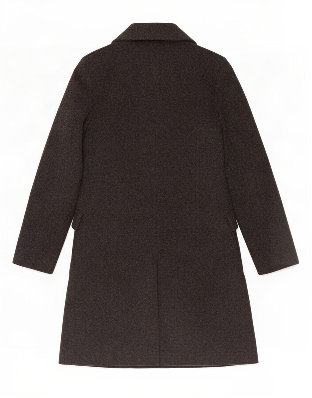 Cappotto Zara Donna UK 10 Small Grigio Lana