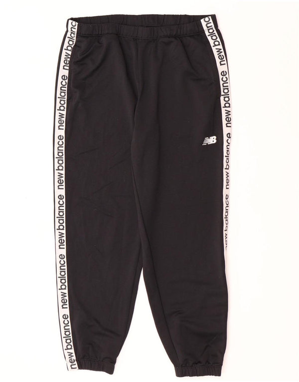 Pantaloni da tuta con grafica da donna New Balance Joggers UK 12 Medium Nero