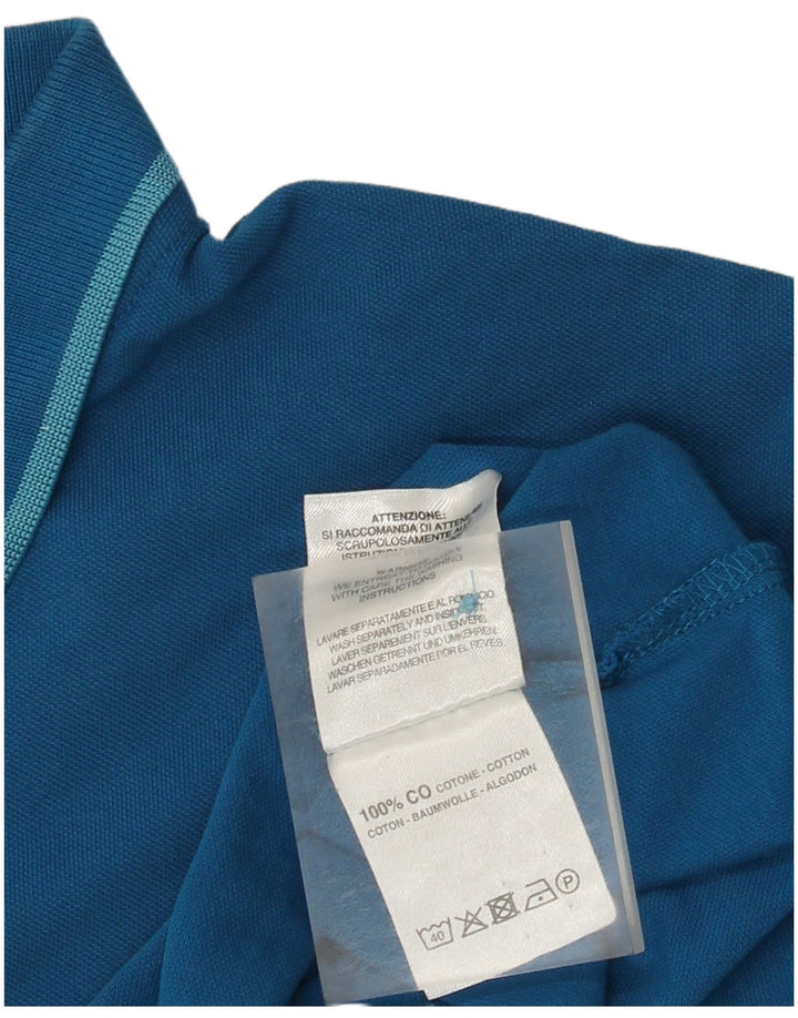 Polo da uomo Carrera 2XL in cotone blu