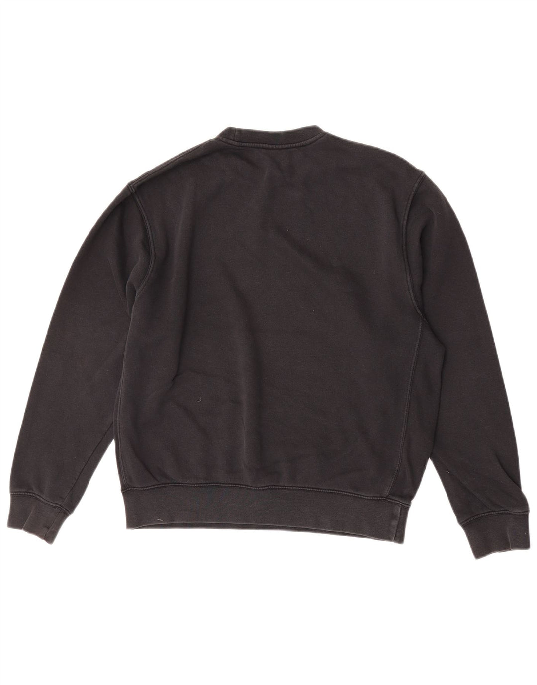 Felpa grafica Nike da uomo, maglione piccolo, cotone nero