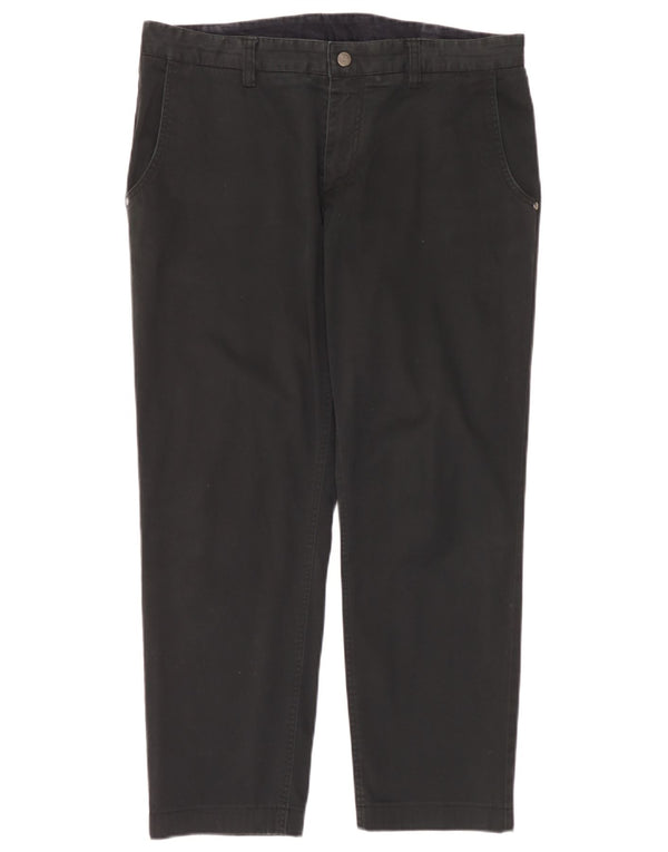 Pantaloni chino dritti da uomo Emporio Armani W36 L30 neri