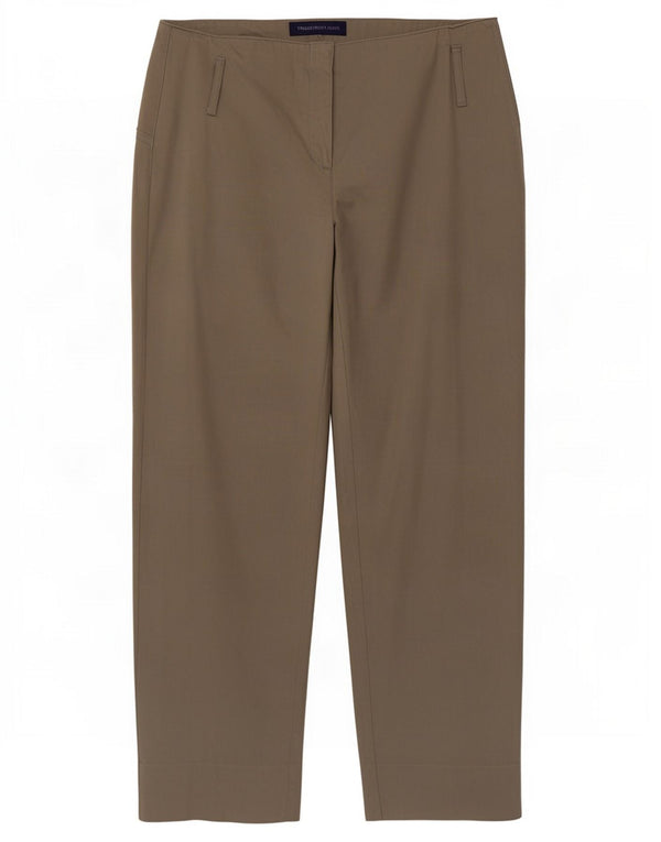 Pantaloni Casual Dritti Donna Trussardi IT 46 Large W32 L30 Grigio