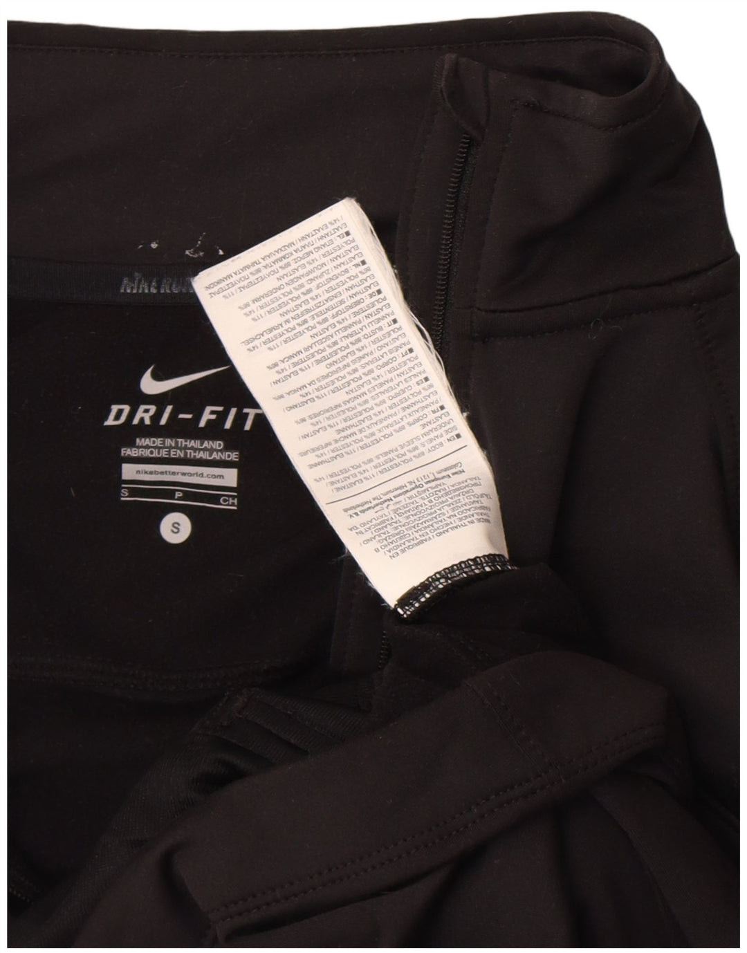 Giacca da tuta da donna Nike Dri Fit Top Jacket UK 10 Small Nero Poliestere