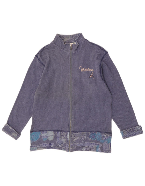 Tuta intera da donna LOTTO con grafica UK 10 Small Blu navy geometrica