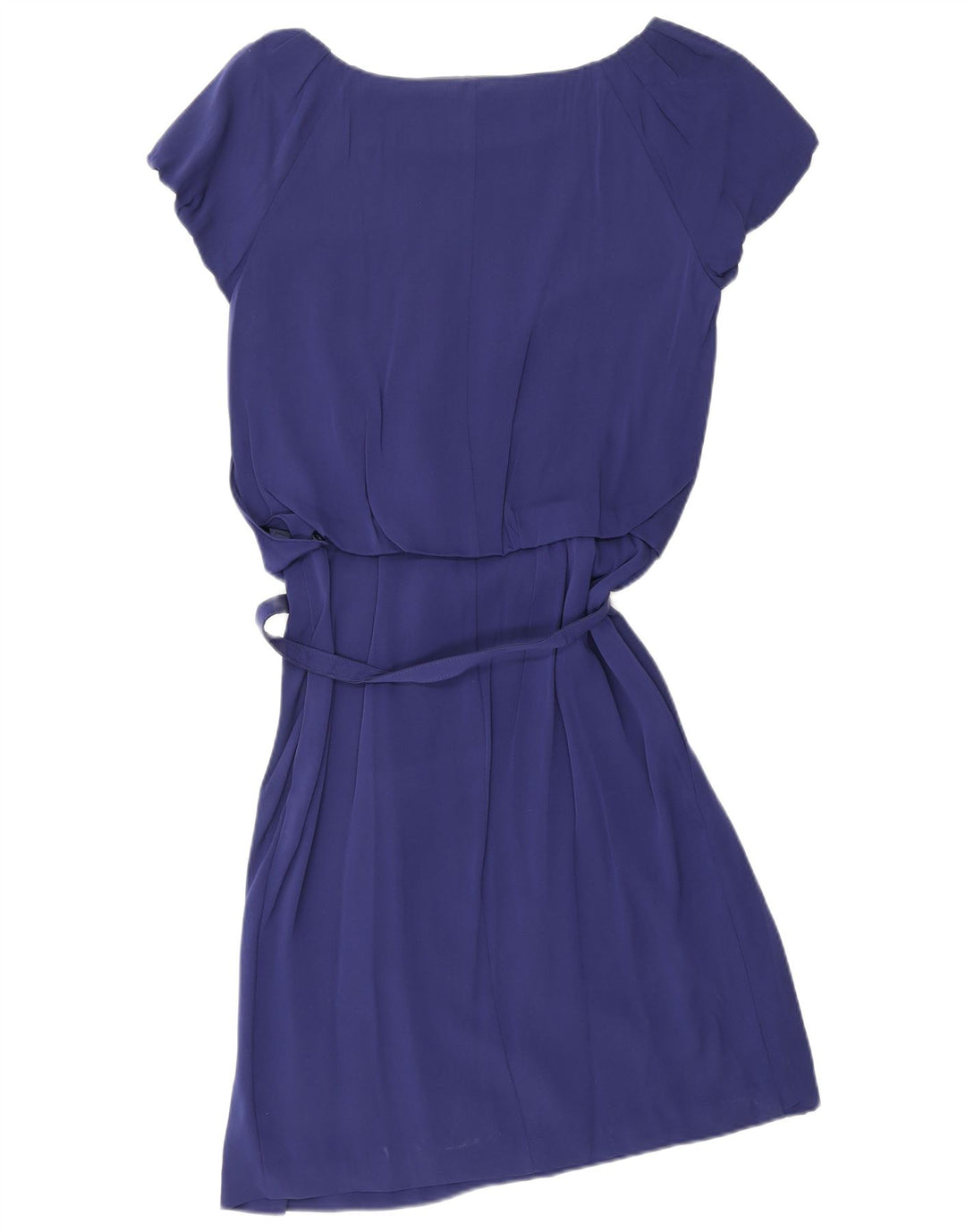 VALENTINO Abito A-Line da Donna IT 42 Medio Blu Navy Seta