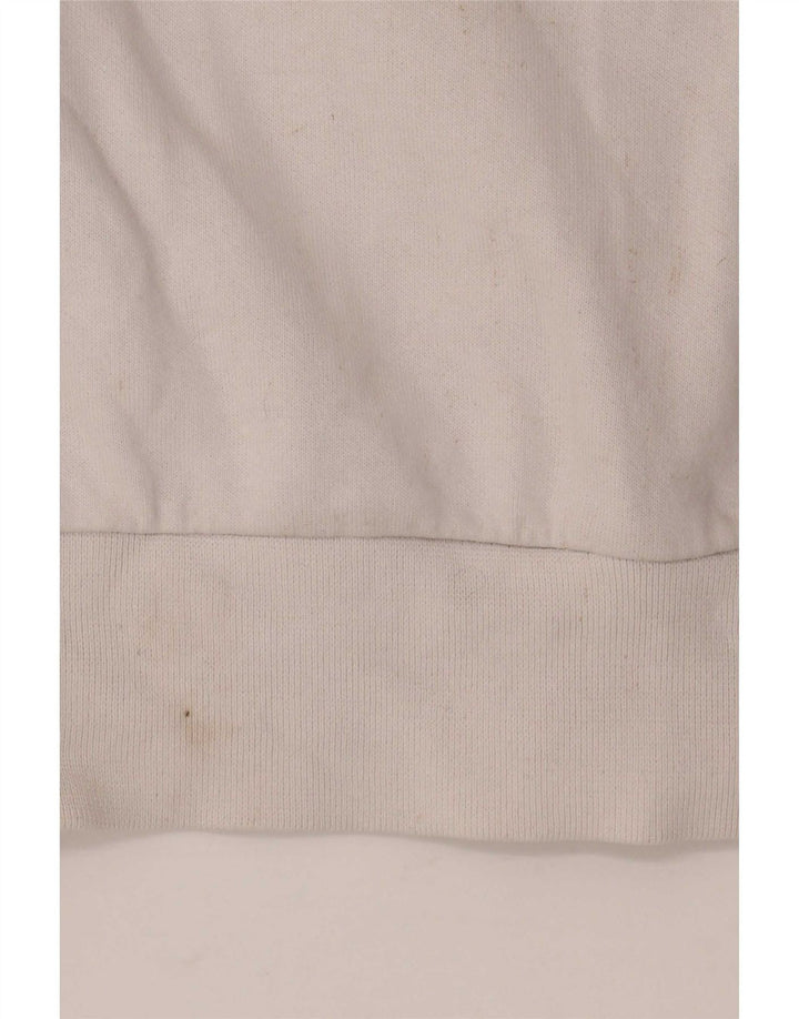 Giacca da tuta da uomo Champion in cotone color block bianco medio