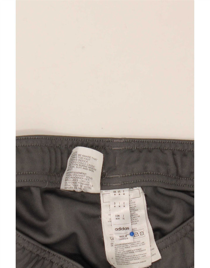 Pantaloni da tuta Adidas Aeroready da uomo in poliestere grigio medio
