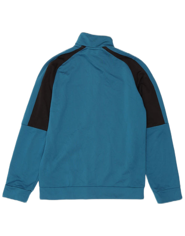 Giacca da ginnastica grafica da ragazzo Puma 11-12 anni Blu Colourblock