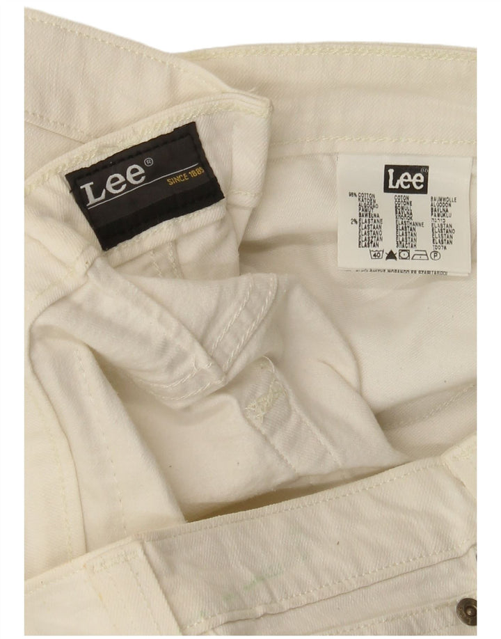 Jeans Powell da donna Lee W36 L33 cotone bianco