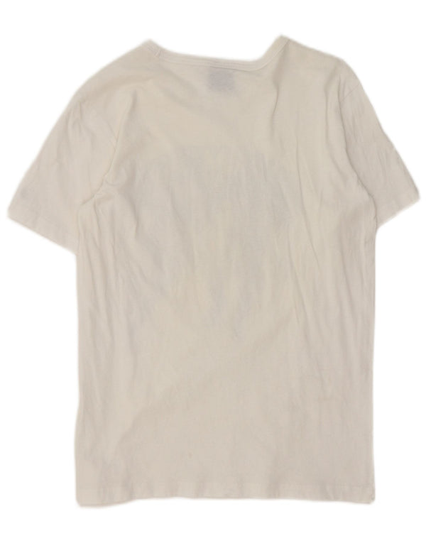 T-shirt grafica Champion da ragazzo, 13-14 anni, XL, cotone bianco