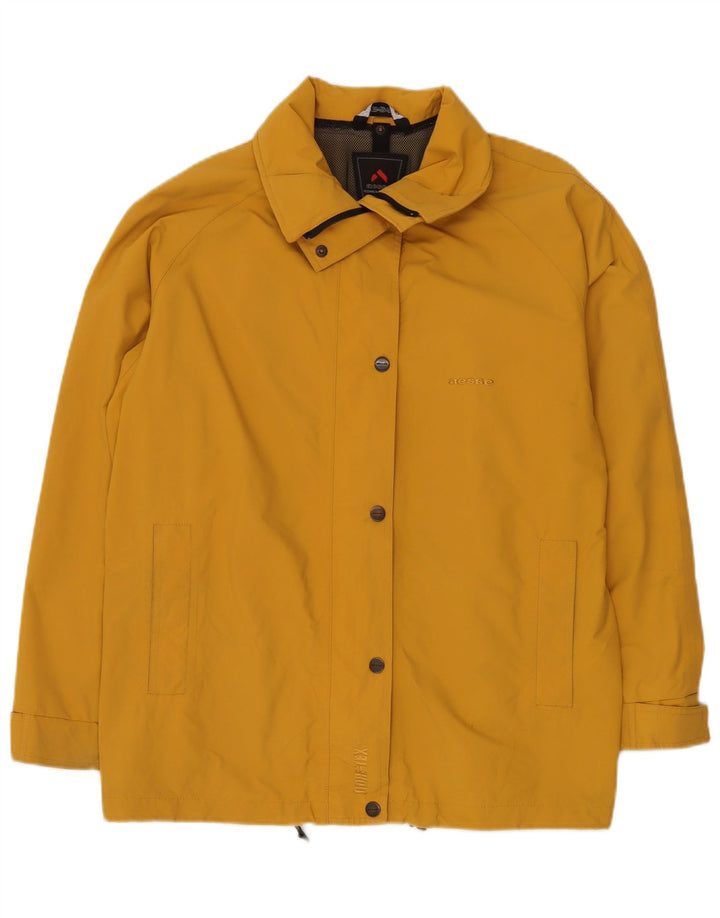 Giacca antipioggia oversize da donna AESSE IT 46 Large Giallo Nylon
