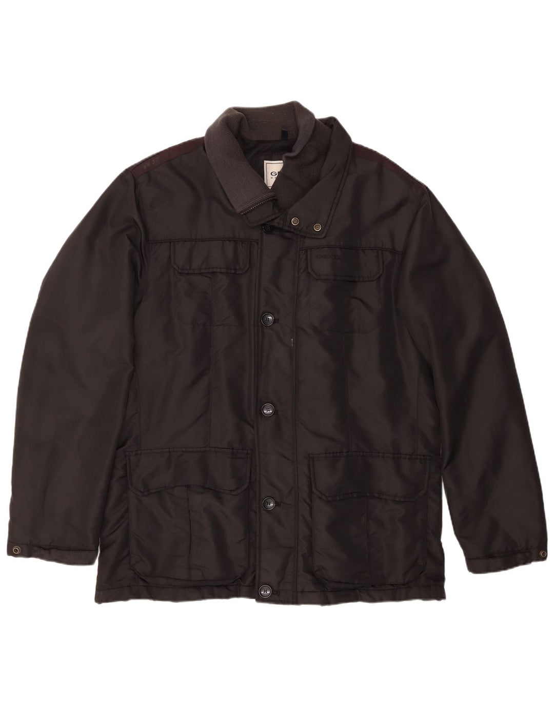 Giacca imbottita Geox Respira da uomo UK 44 2XL Poliammide nera