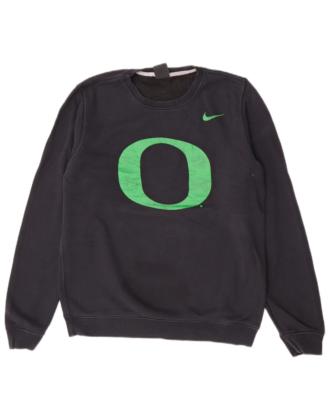 Felpa grafica Nike da uomo, maglione piccolo, cotone nero