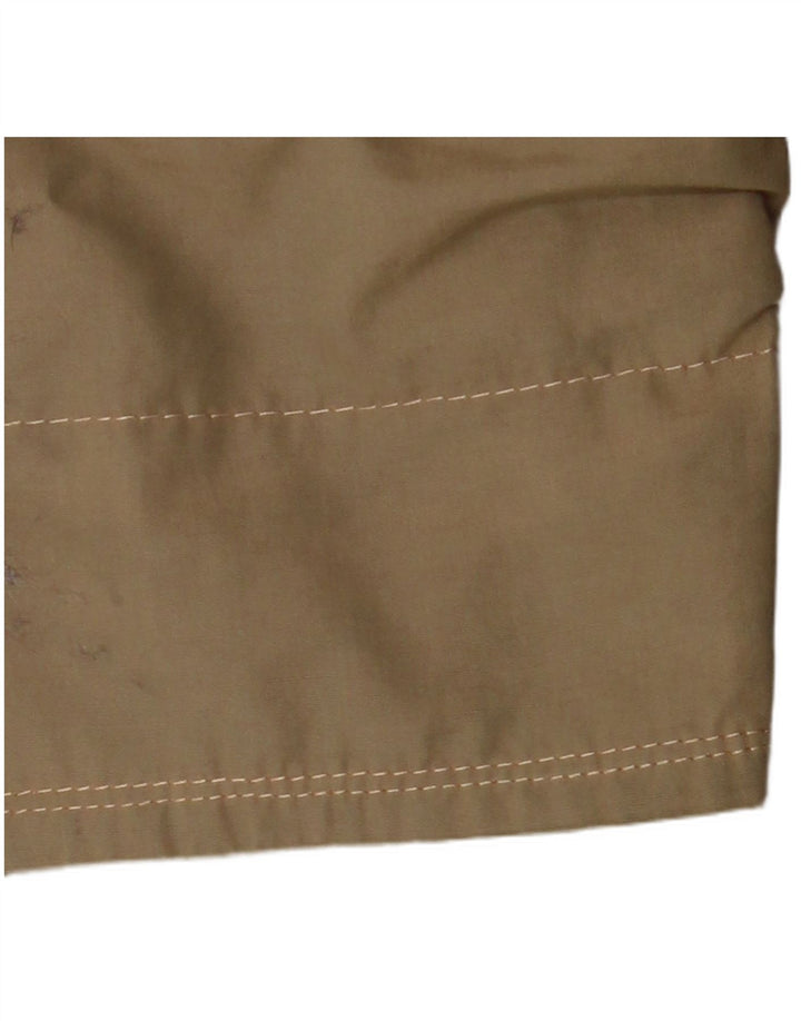 Soprabito vintage da uomo IT 50 grande in cotone kaki