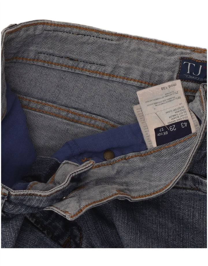 Jeans Slim Donna Trussardi W27 L28 Blu Cotone
