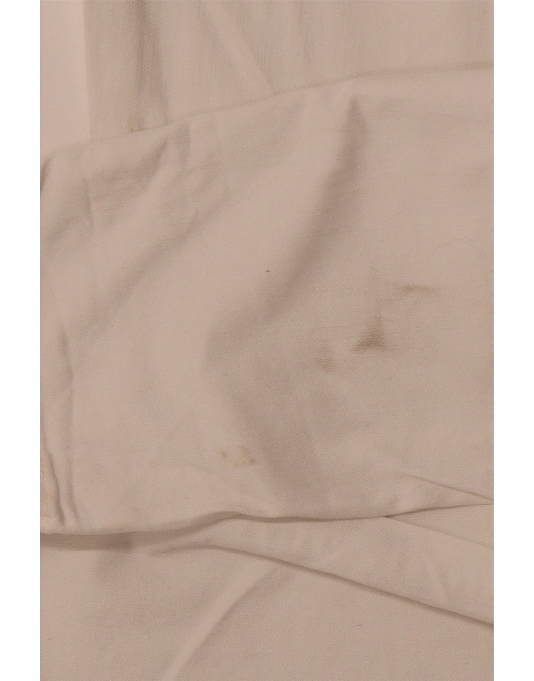 CREW CLOTHING Pantaloni casual slim da donna UK 12 Medium W30 L29 Bianco