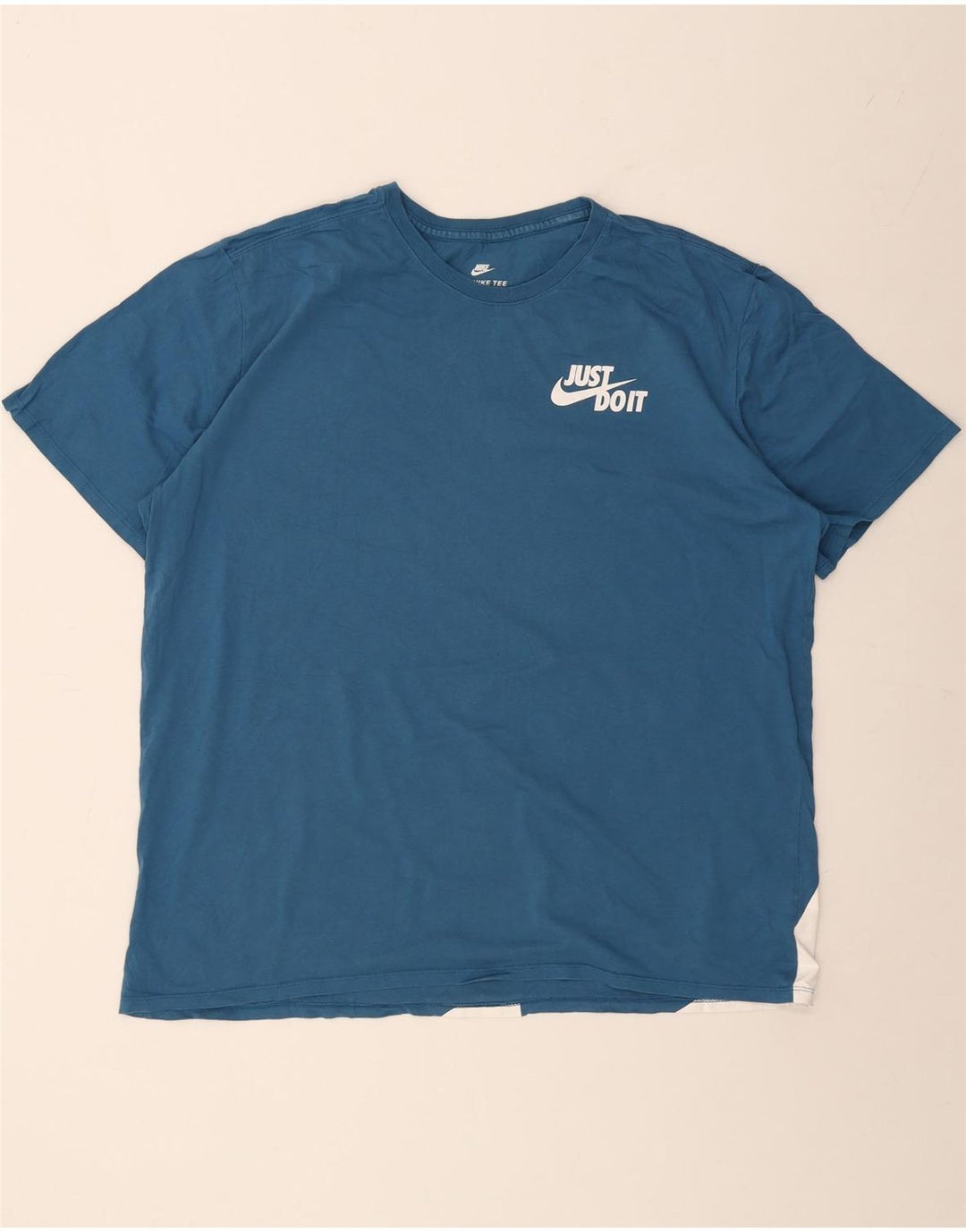 T-shirt grafica da uomo con taglio atletico NIKE Top 2XL Blu