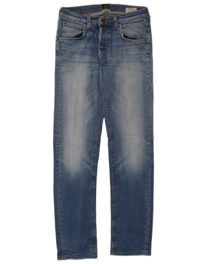 Jeans dritti Lee Daren da donna W28 L32 cotone blu