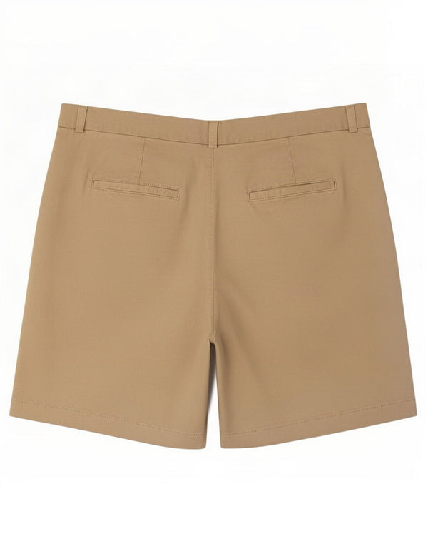 Marks & Spencer Womens Chino Shorts UK 16 Large W32 Beige Cotton
