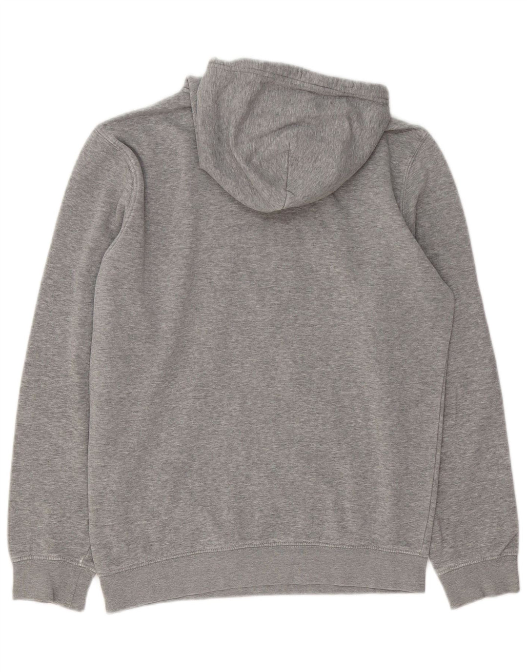 Maglione con cappuccio grafico da uomo CHAMPION in cotone screziato grigio medio