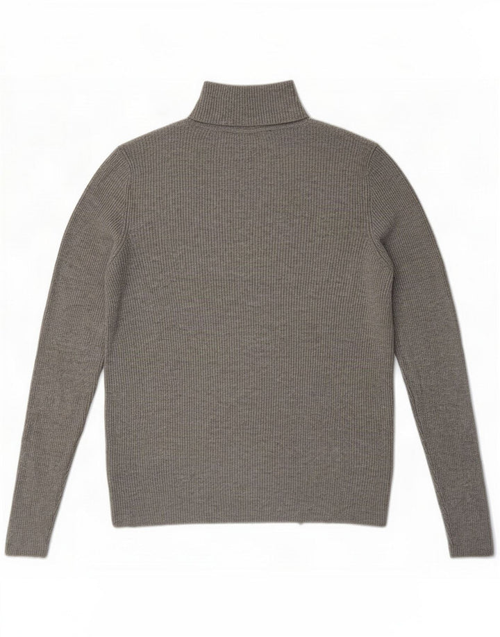Marks & Spencer Top manica lunga da donna UK 12 Grigio medio
