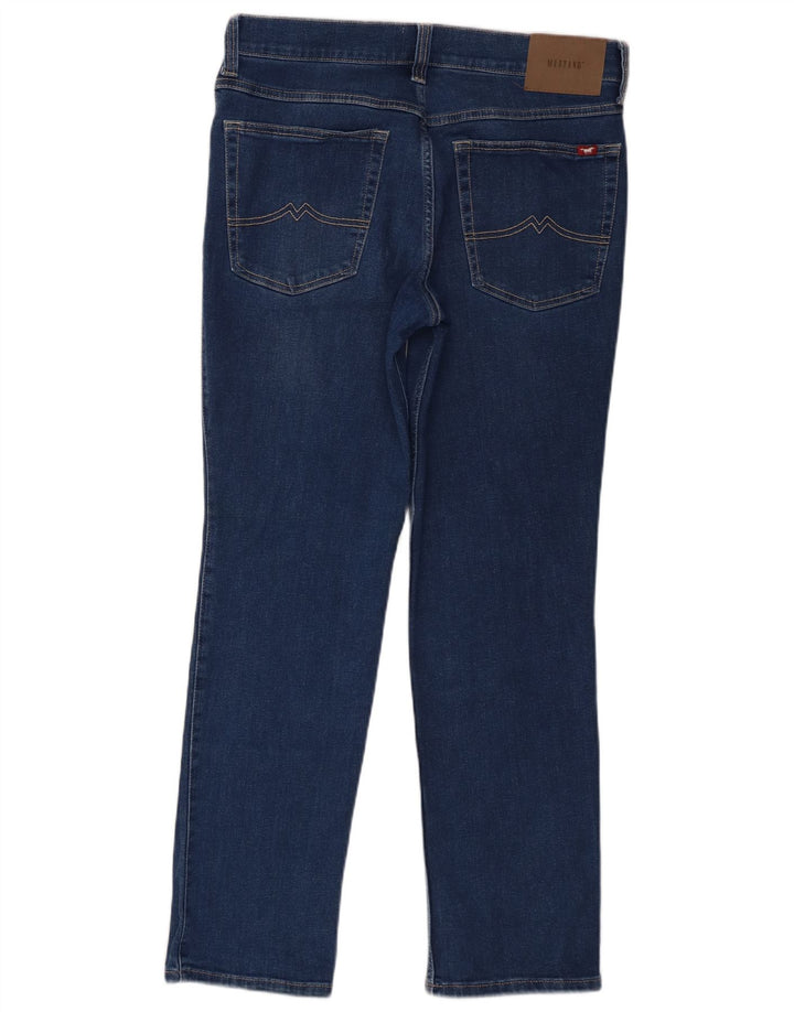 Jeans dritti Tramper da uomo Mustang W36 L30 cotone blu