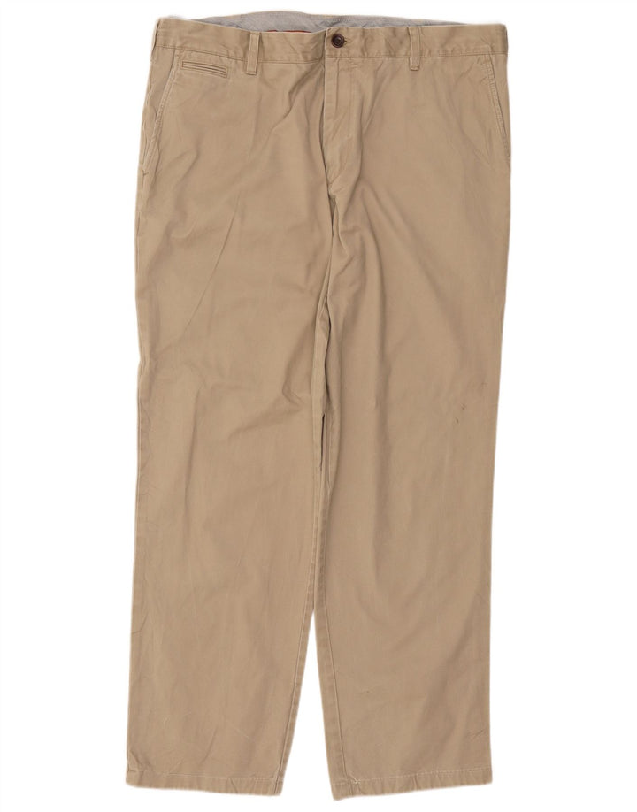 DOCKERS Pantaloni chino dritti da uomo W40 L31 Beige