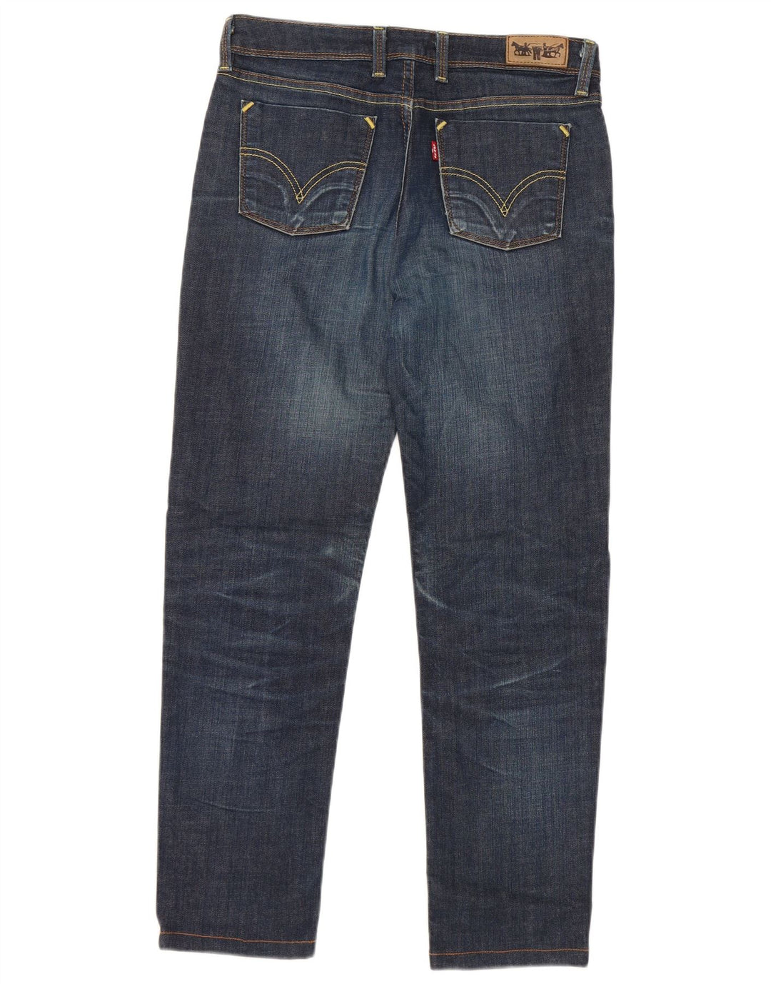 Jeans slim da donna Levi's W30 L27 cotone blu navy