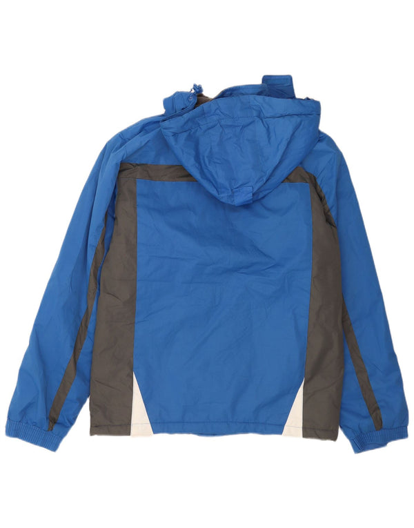 Giacca da sci con cappuccio da uomo Mountain Warehouse UK 36 Small Blue Colourblock