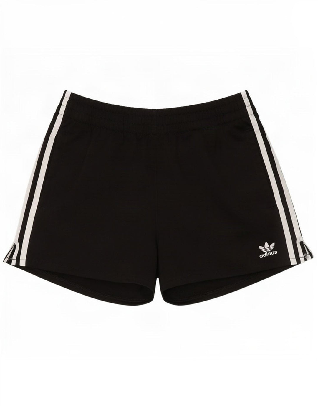 Pantaloncini sportivi Adidas da donna UK 12 medio nero poliestere