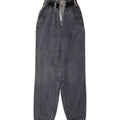CLARK Womens High Rise Tapered Jeans W26 L28  Grey Vintage CLARK and Second-Hand CLARK from Messina Hembry 
