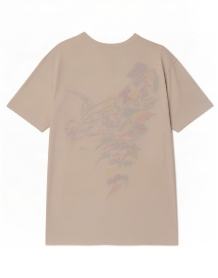T-shirt grafica da uomo Fila Top piccola bianca