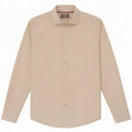 Camicia aderente da uomo Dockers in cotone a quadri bianco medio