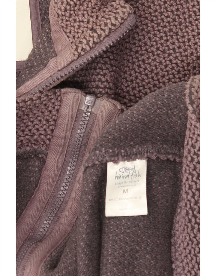 Maglione cardigan da uomo Weird Fish in cotone marrone medio