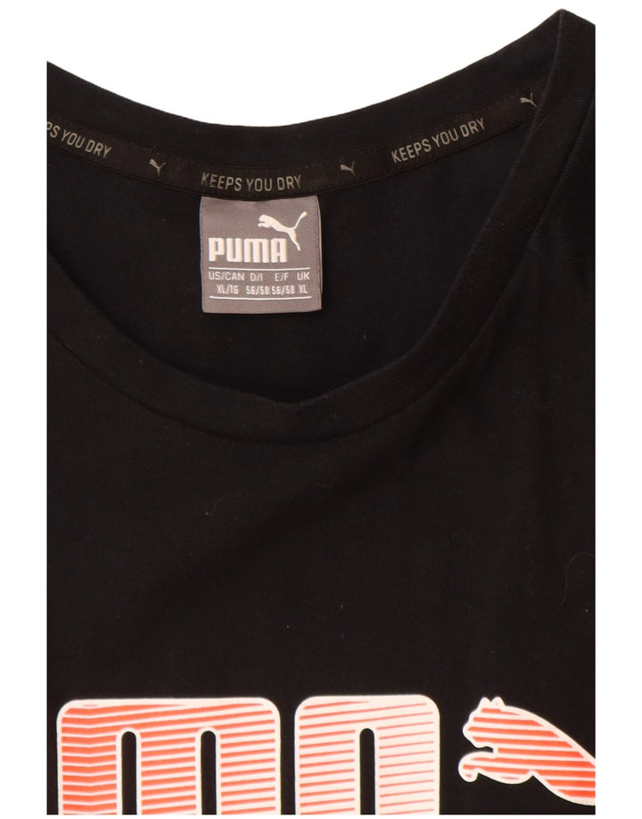 T-shirt grafica da uomo Puma Top XL Nera