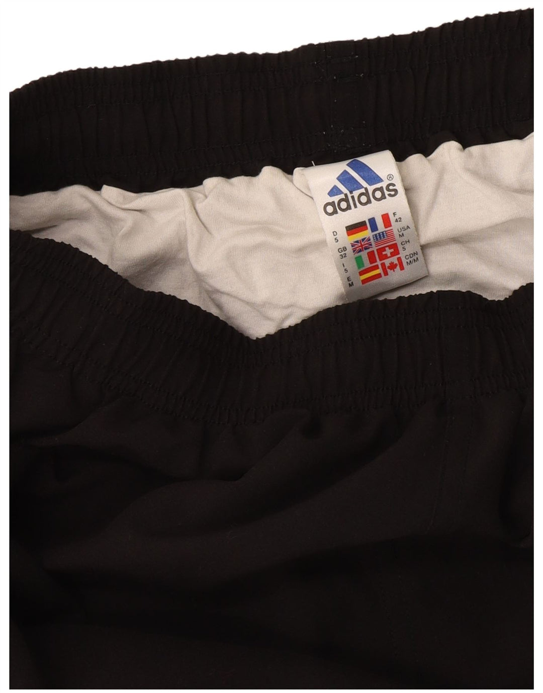 Pantaloncini sportivi da uomo ADIDAS medio nero in poliestere