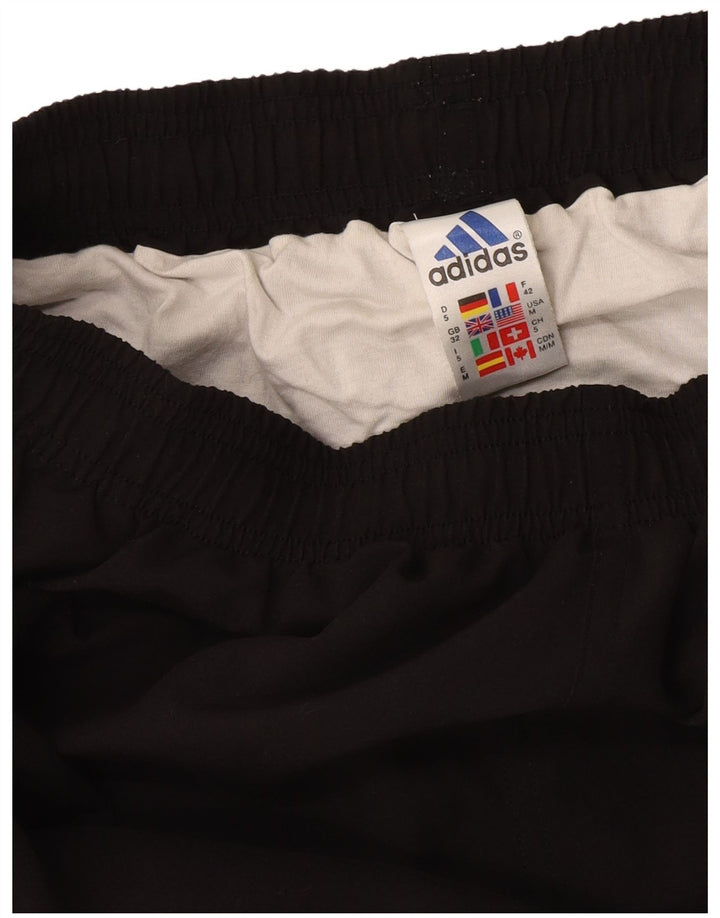 Pantaloncini sportivi da uomo ADIDAS medio nero in poliestere