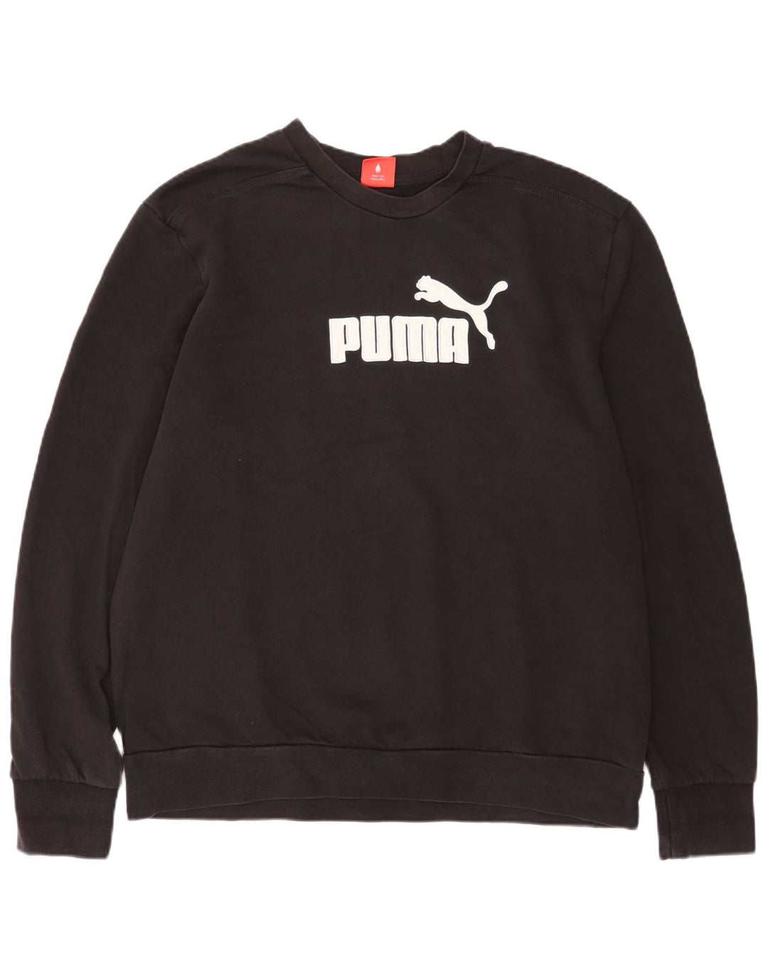Felpa grafica da uomo Puma Jumper 2XL cotone nero