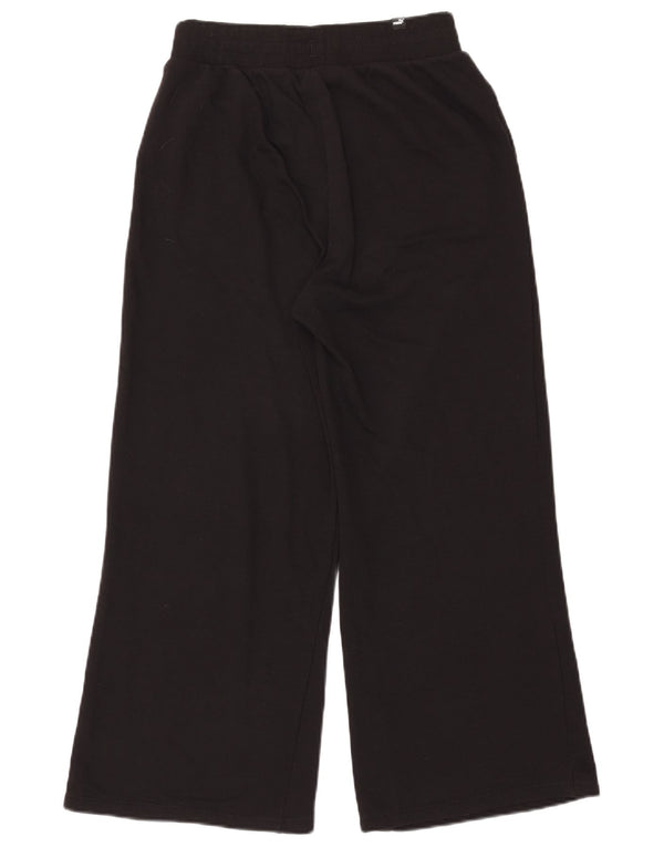 Pantaloni della tuta da donna Puma UK 14 Medium Black Cotton