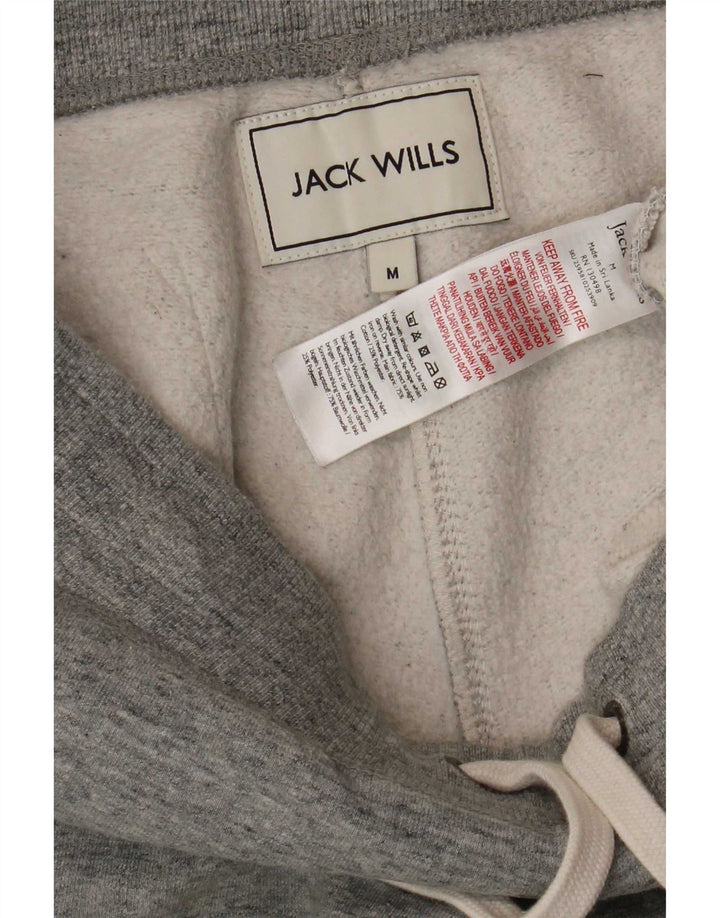 Pantaloni da tuta con grafica da uomo Jack Wills Joggers grigio medio chiazzato