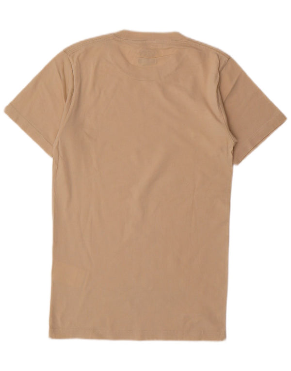 T-shirt da uomo con vestibilità classica VANS XS in cotone beige