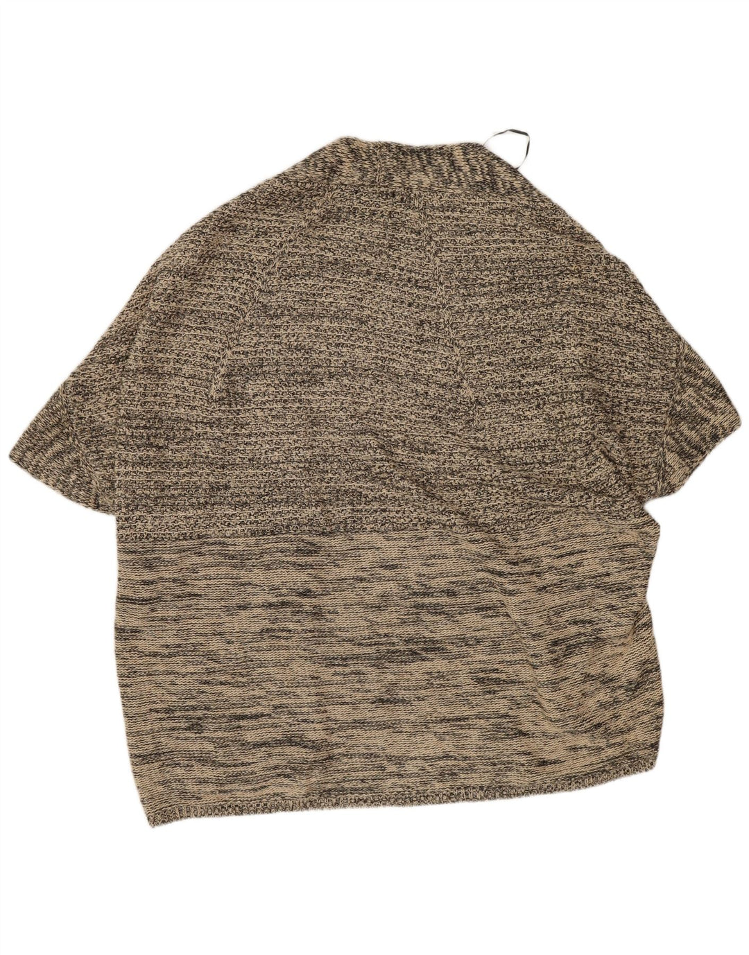 Maglione poncho da donna Massimo Dutti UK 14 grigio medio chiazzato