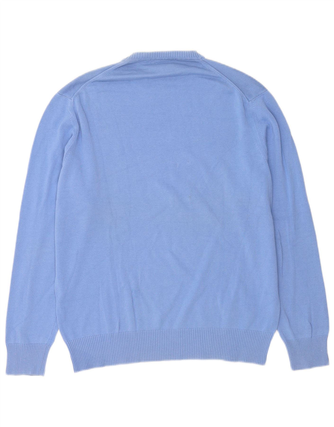 Maglione maglione girocollo da uomo Zara XL in cotone blu