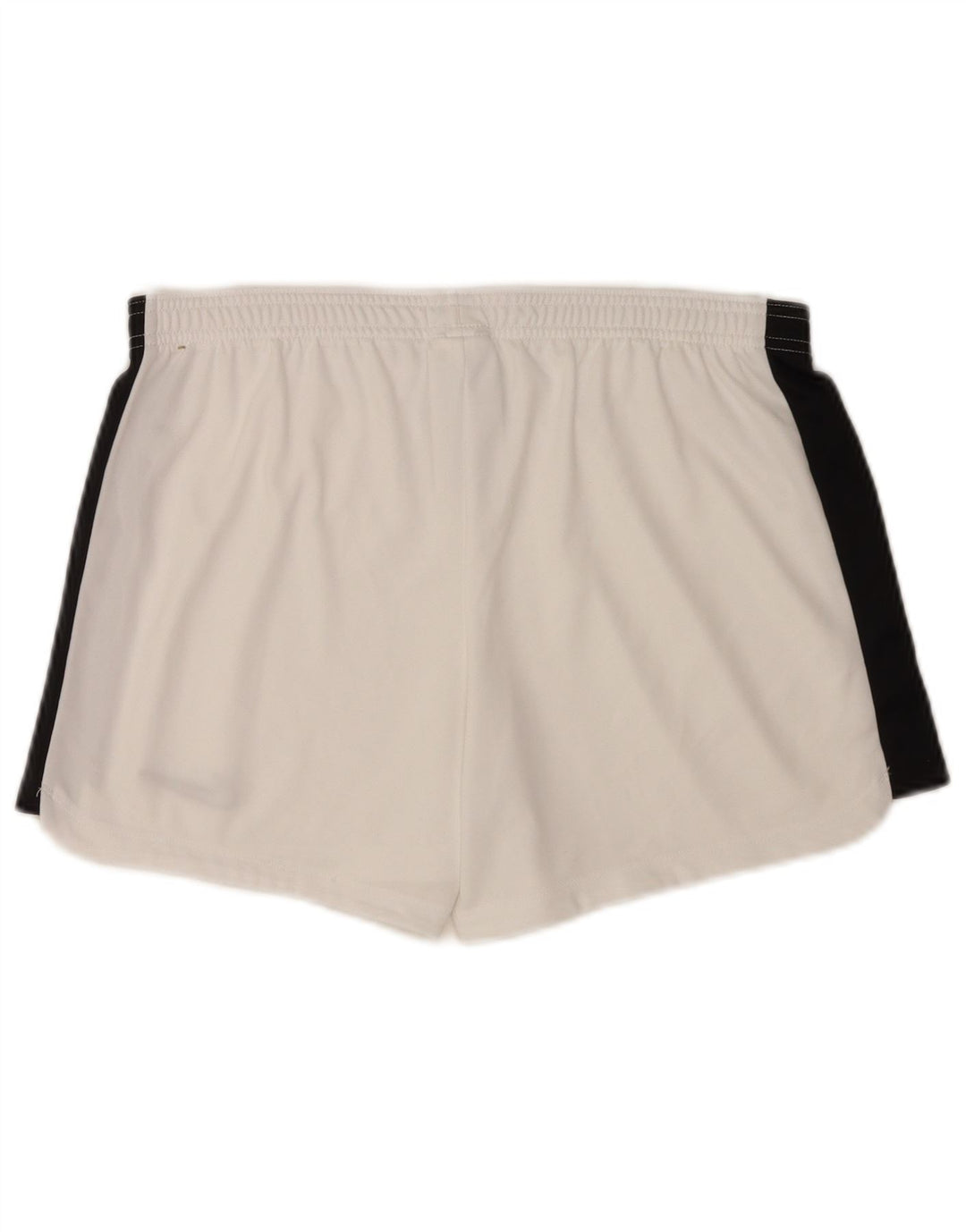 Pantaloncini sportivi Nike Dri Fit da uomo, poliestere color block bianco medio