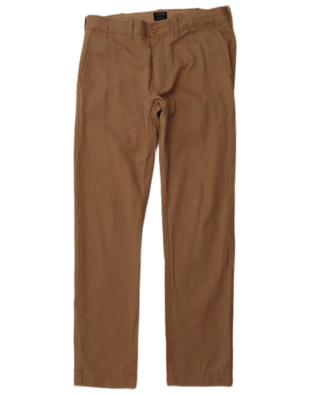 J. CREW Pantaloni chino slim da uomo The Driggs W30 L32 in cotone beige