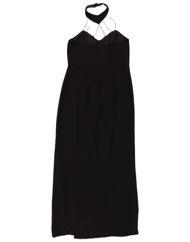 JINTY'S Womens Halter Dress UK 10 Small  Black