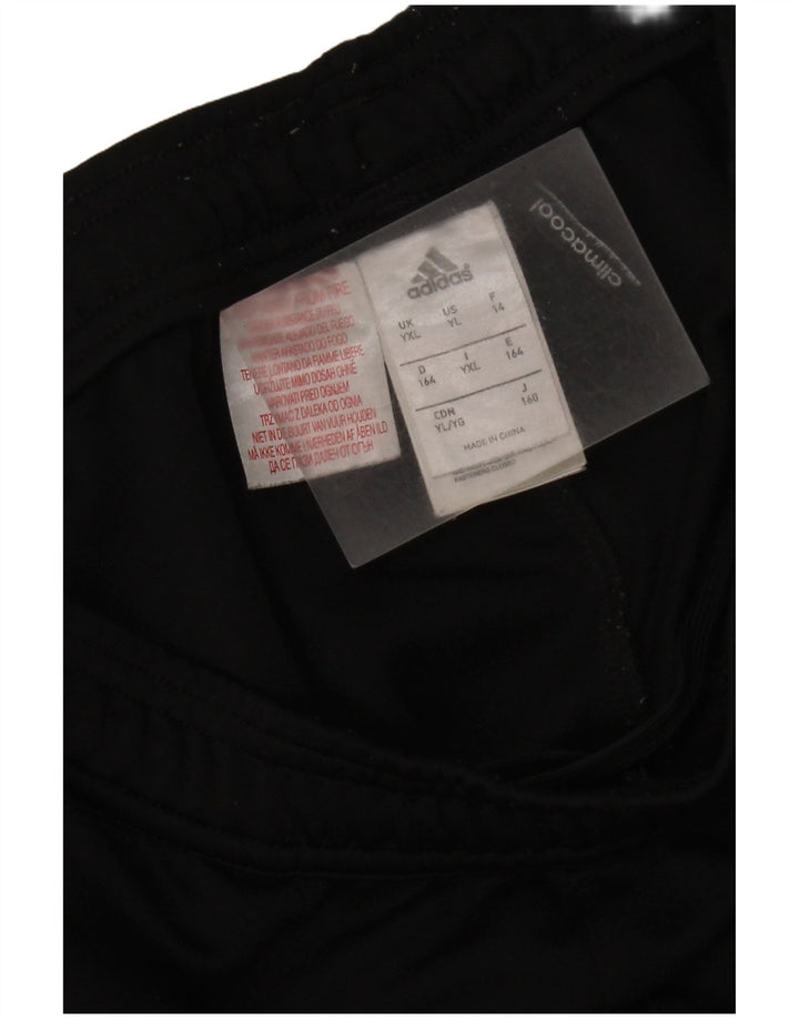 Pantaloni da tuta Adidas Climacool da ragazzo 13-14 anni XL Poliestere nero